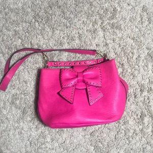 Super cute Betsy Johnson hot pink purse